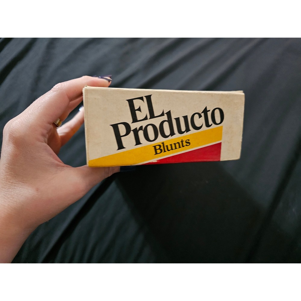 Vintage El Producto Blunts Cigar Box Empty Cardboard Tobacciana Collectible - Picture 7 of 8